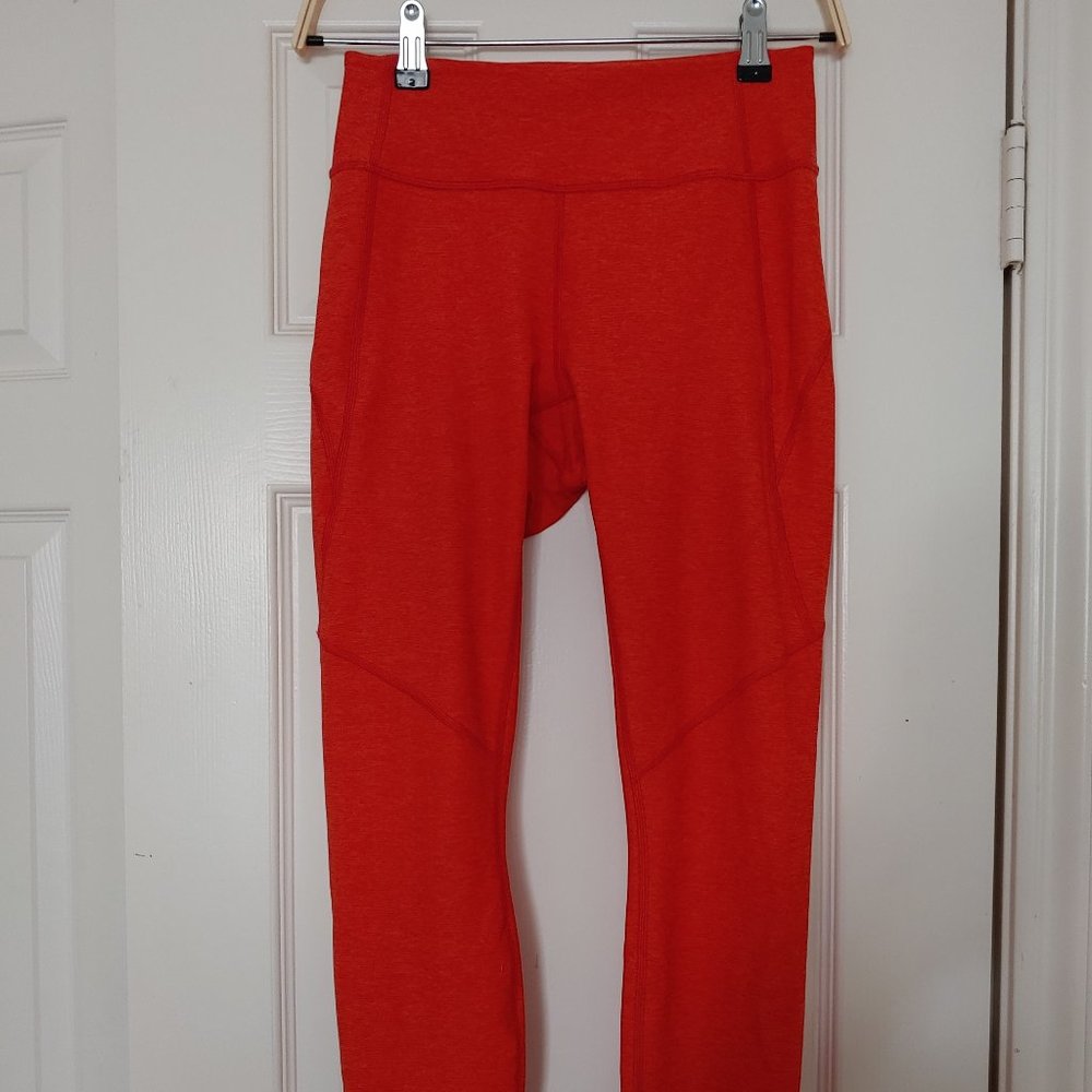 OUTDOOR VOICES | Limited Ed. Warmup Legging 3/4 Legging Tangerine | XS